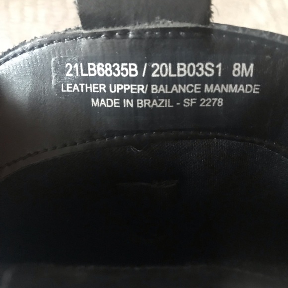 Sizes 7 & 8. Steve Madden black genuine leather cowboy boots. New in box. - Picture 11 of 11